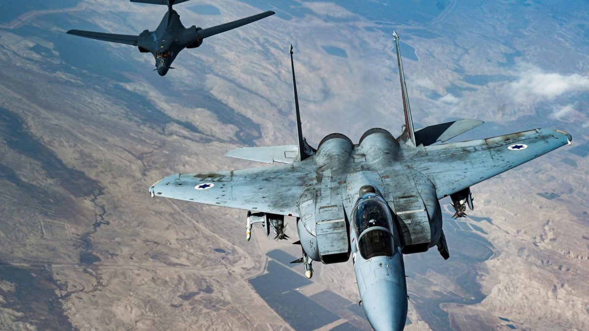 Estados Unidos podría realizar un simulacro aéreo conjunto con Israel, EAU y Bahréin en medio de las tensiones con Irán