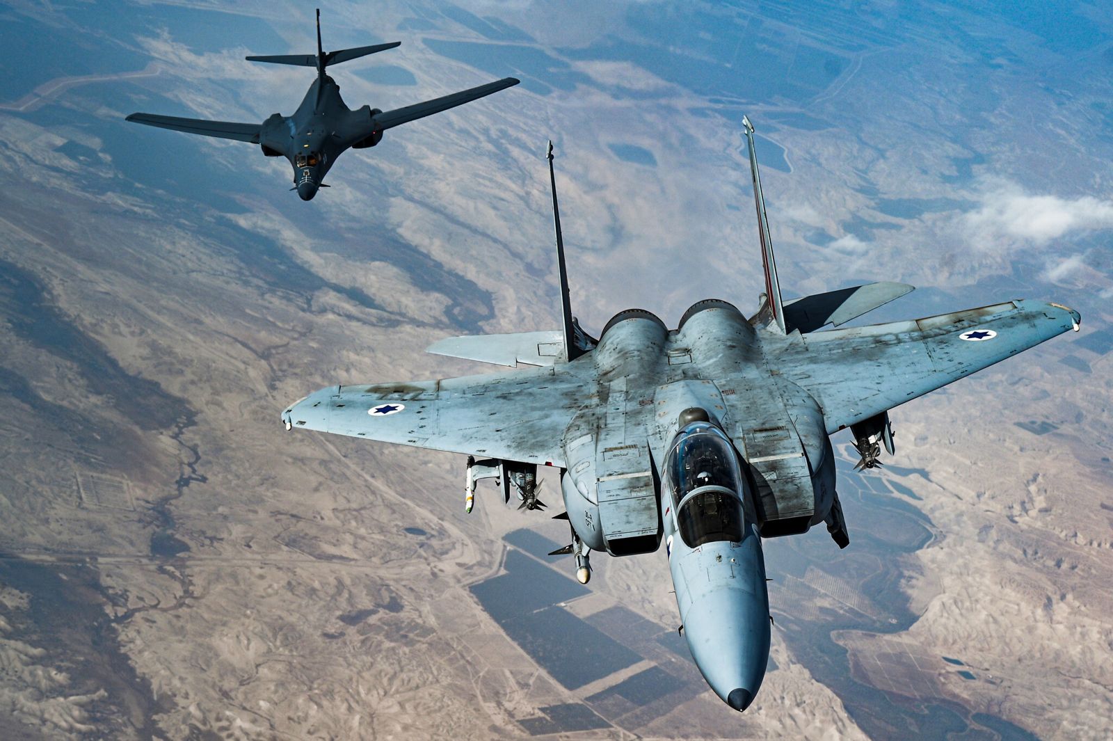 Estados Unidos podría realizar un simulacro aéreo conjunto con Israel, EAU y Bahréin en medio de las tensiones con Irán