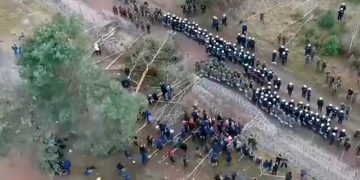 La OTAN condena las “tácticas híbridas” de Bielorrusia en la frontera con Polonia