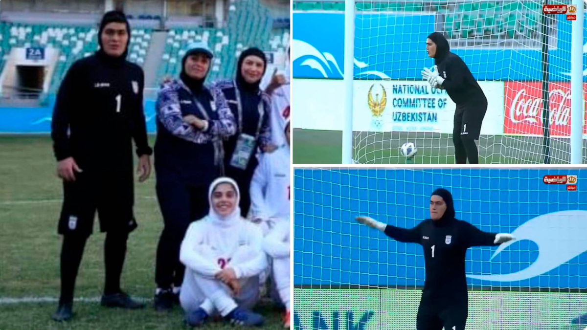 Jordania denuncia que la portera de la selección femenina de fútbol de Irán es un hombre