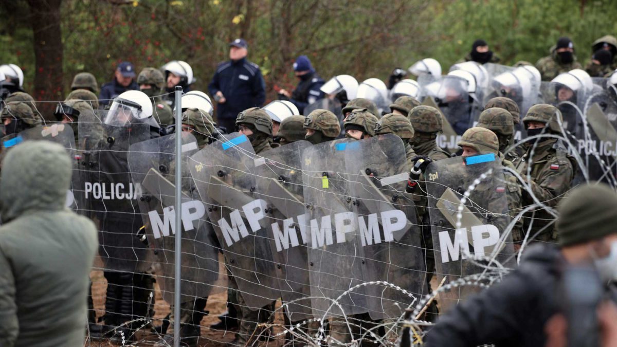 La OTAN está dispuesta a intervenir si Bielorrusia envía más migrantes a la frontera polaca