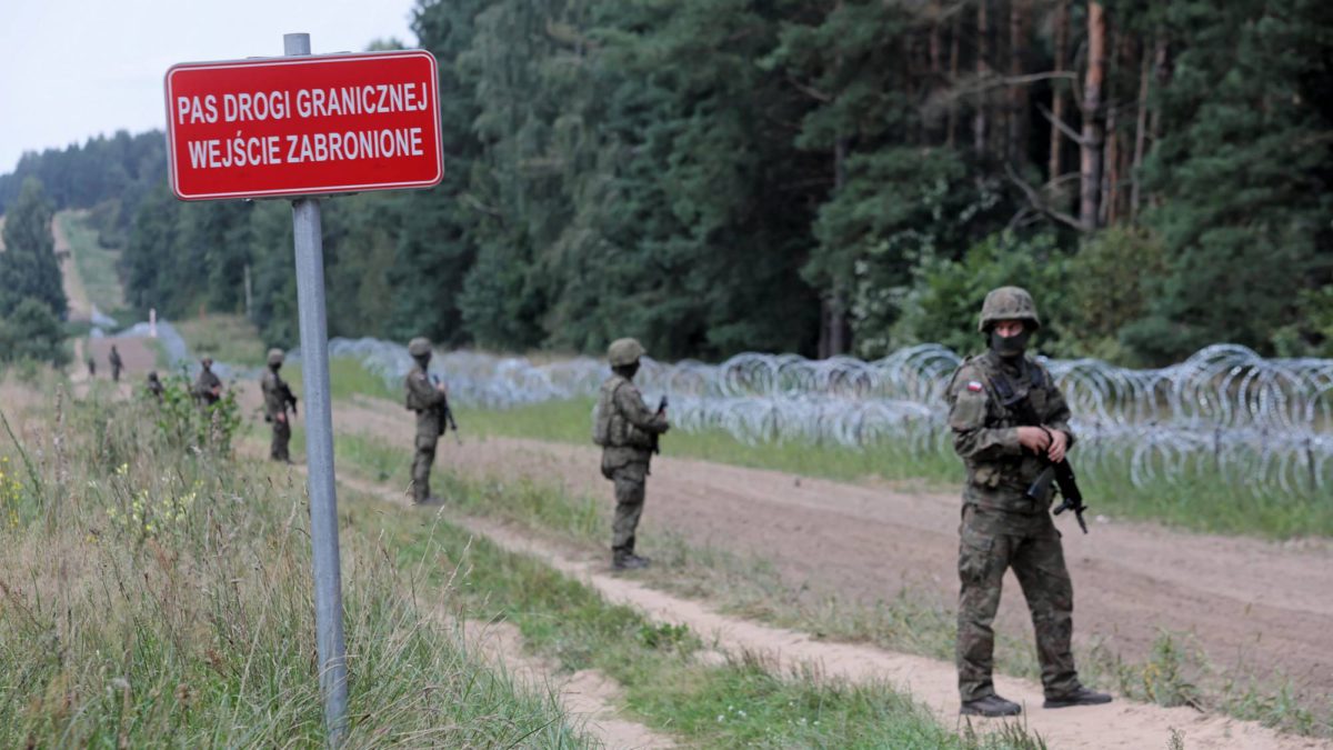El ACNUR y la OIM piden una desescalada inmediata en la frontera entre Bielorrusia y Polonia