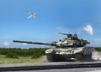 Dron suicida de fabricación israelí «destroza» un tanque ruso T-90