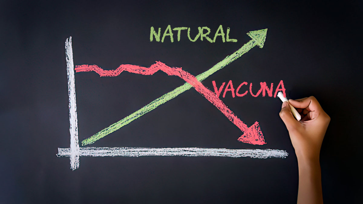 Inmunidad natural versus inmunidad por vacuna