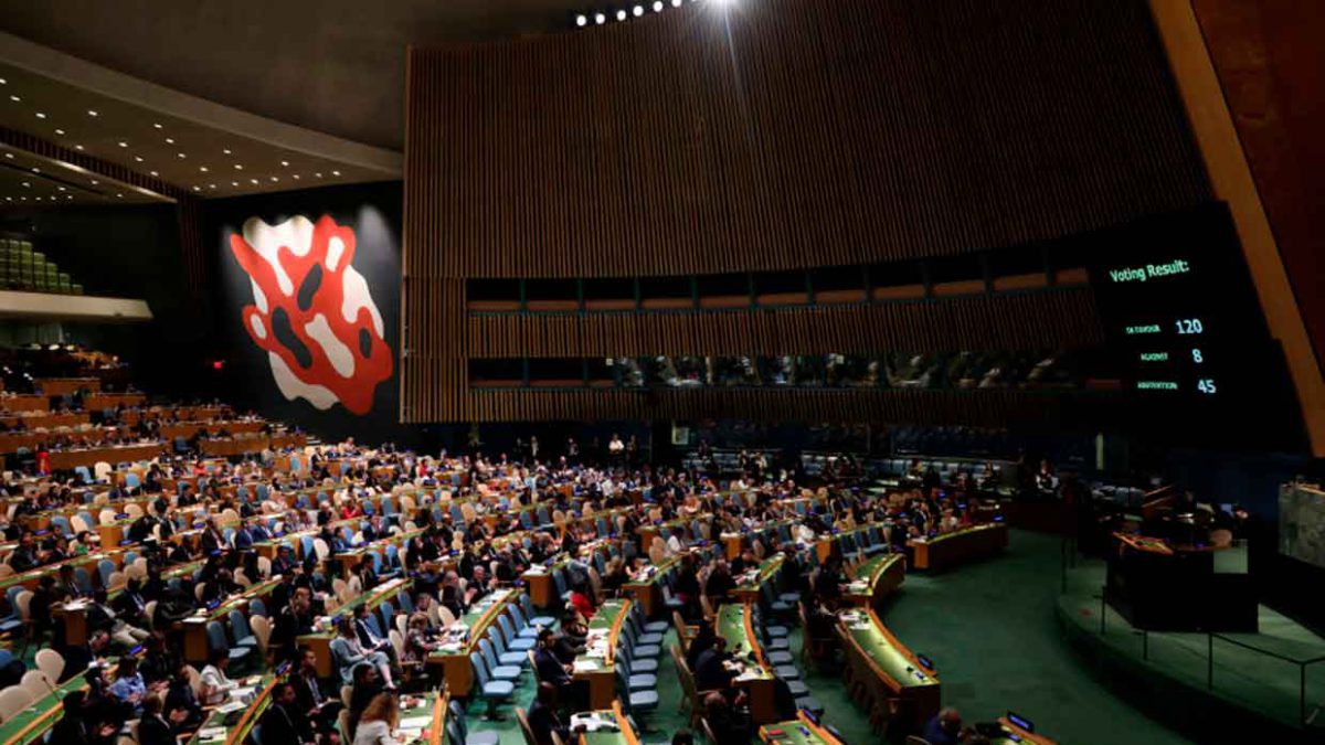 La ONU aprueba seis resoluciones anti Israel