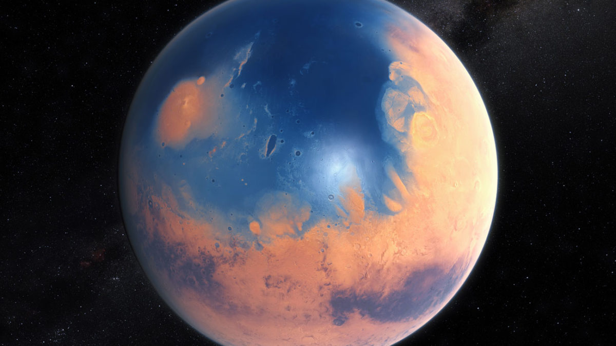 Marte podría haber tenido agua durante muy poco tiempo