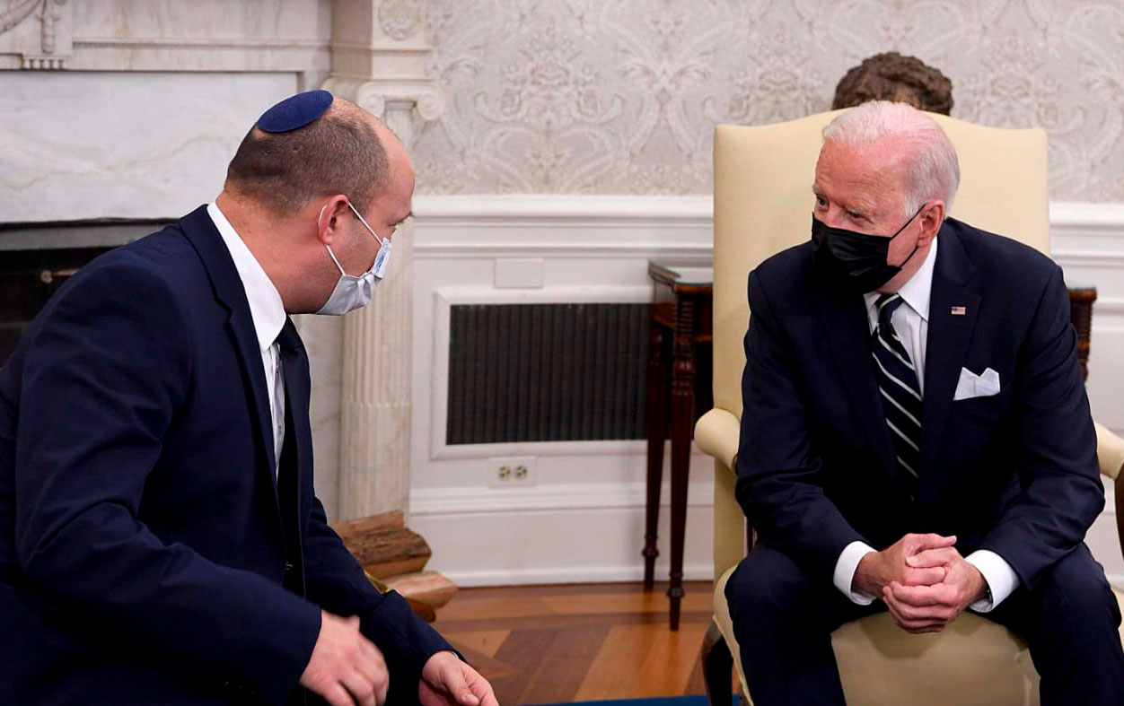 En llamada telefónica: Bennett y Biden hablan del programa nuclear de Irán