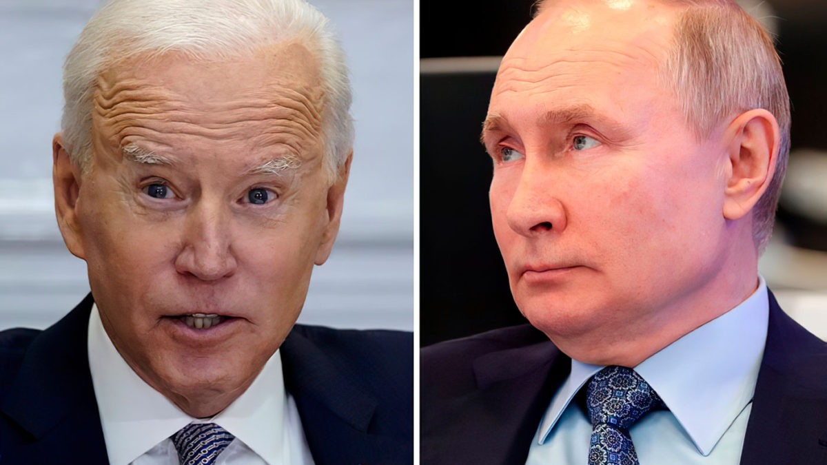 Ucrania en juego tras la discusión entre Biden y Putin