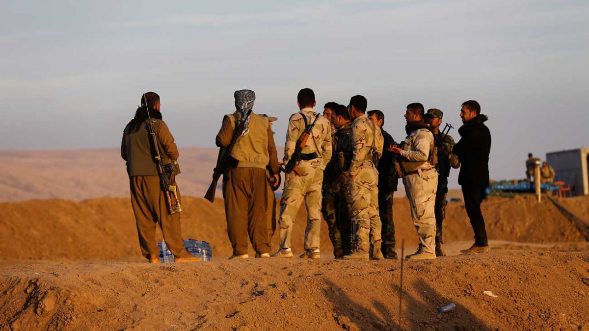 Ataque de ISIS en el norte de Irak mata a 4 combatientes kurdos
