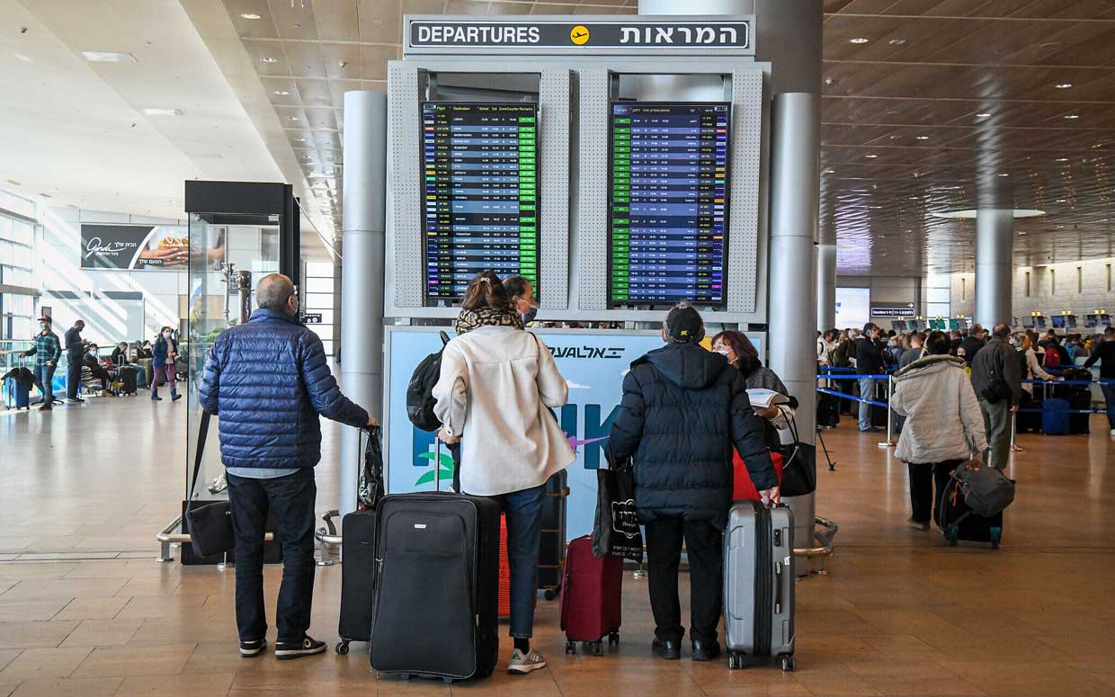 Covid-19: Israel prohíbe los viajes a Estados Unidos