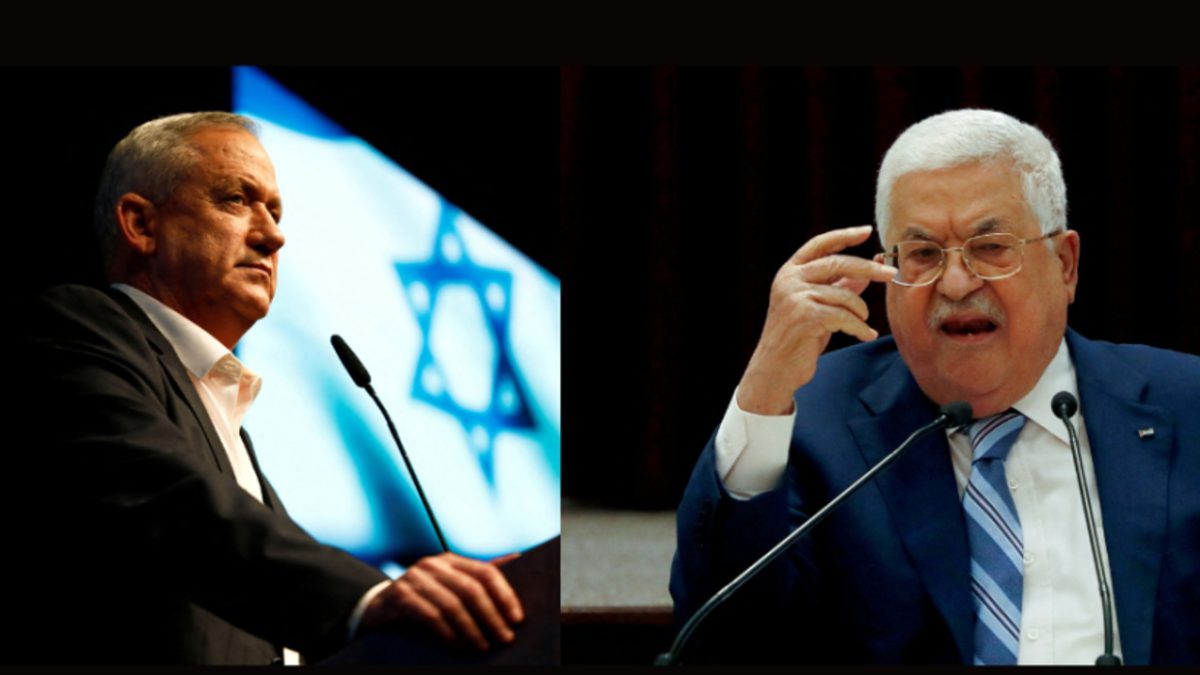 Estados Unidos “está muy satisfecho” con la reunión entre Gantz y Abbas