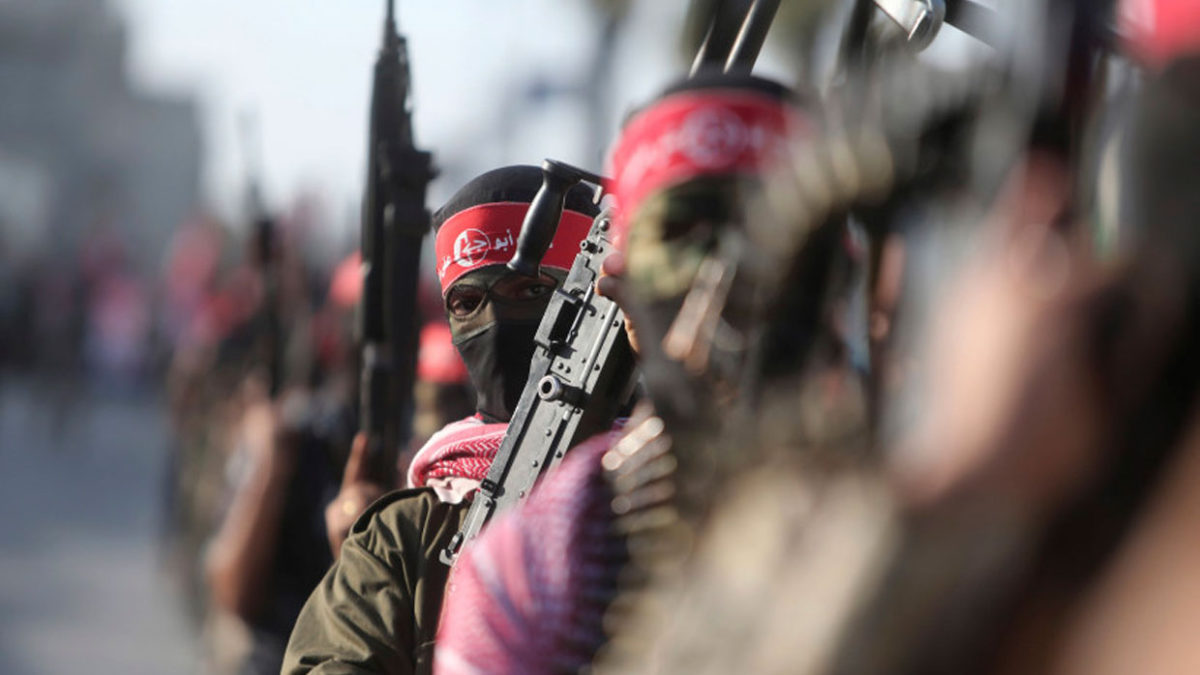 Los grupos terroristas de Gaza lanzan un ejercicio militar conjunto