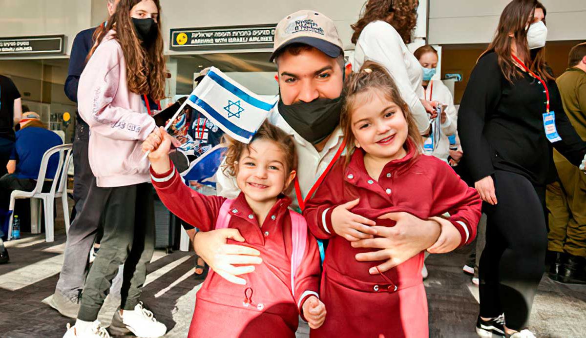 La inmigración a Israel en 2021 se acerca a los niveles anteriores a la pandemia