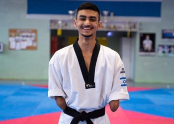 Israelí que perdió ambas manos se lleva el oro en el Campeonato Mundial de Taekwondo
