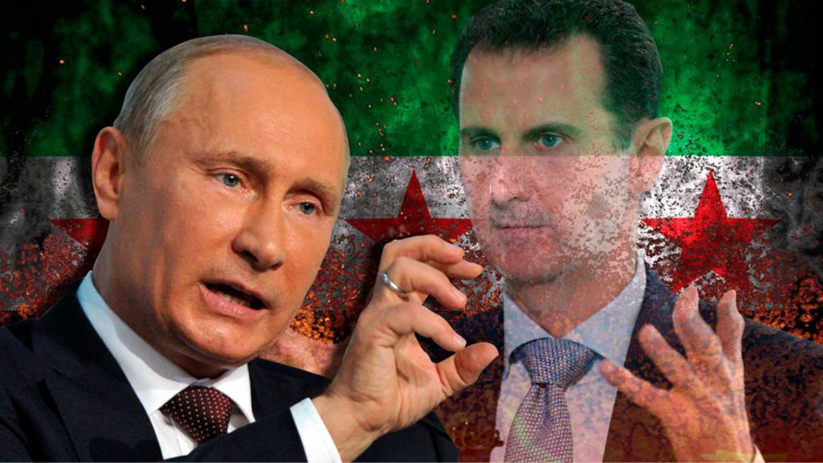 Putin vive en una película de acción ambientada en Siria
