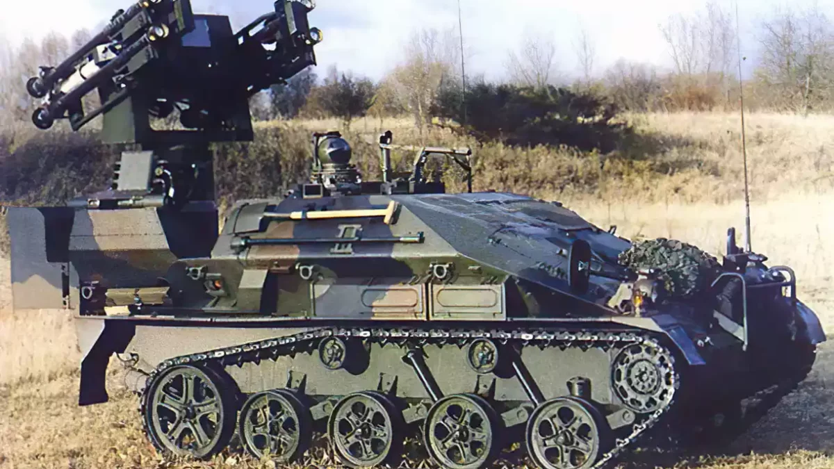 Rheinmetall de Alemania presenta un nuevo robo-tanque