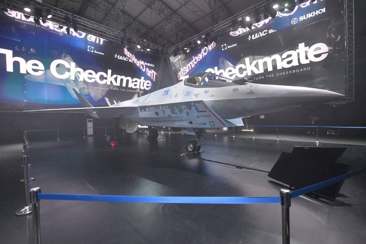 El Su-75 Checkmate ruso entra a la lista de las 10 mejores innovaciones de aviones militares en 2021