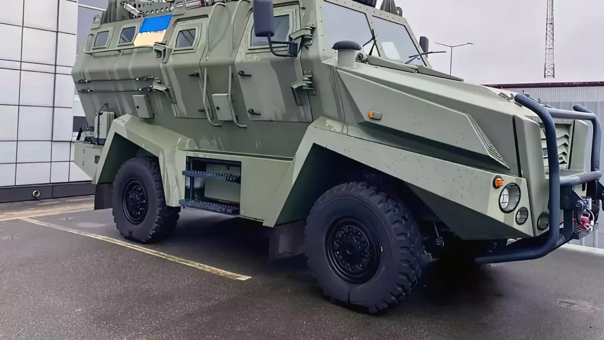 Guardia de Fronteras de Ucrania recibe vehículo blindado de fabricación turca