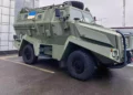 Guardia de Fronteras de Ucrania recibe vehículo blindado de fabricación turca