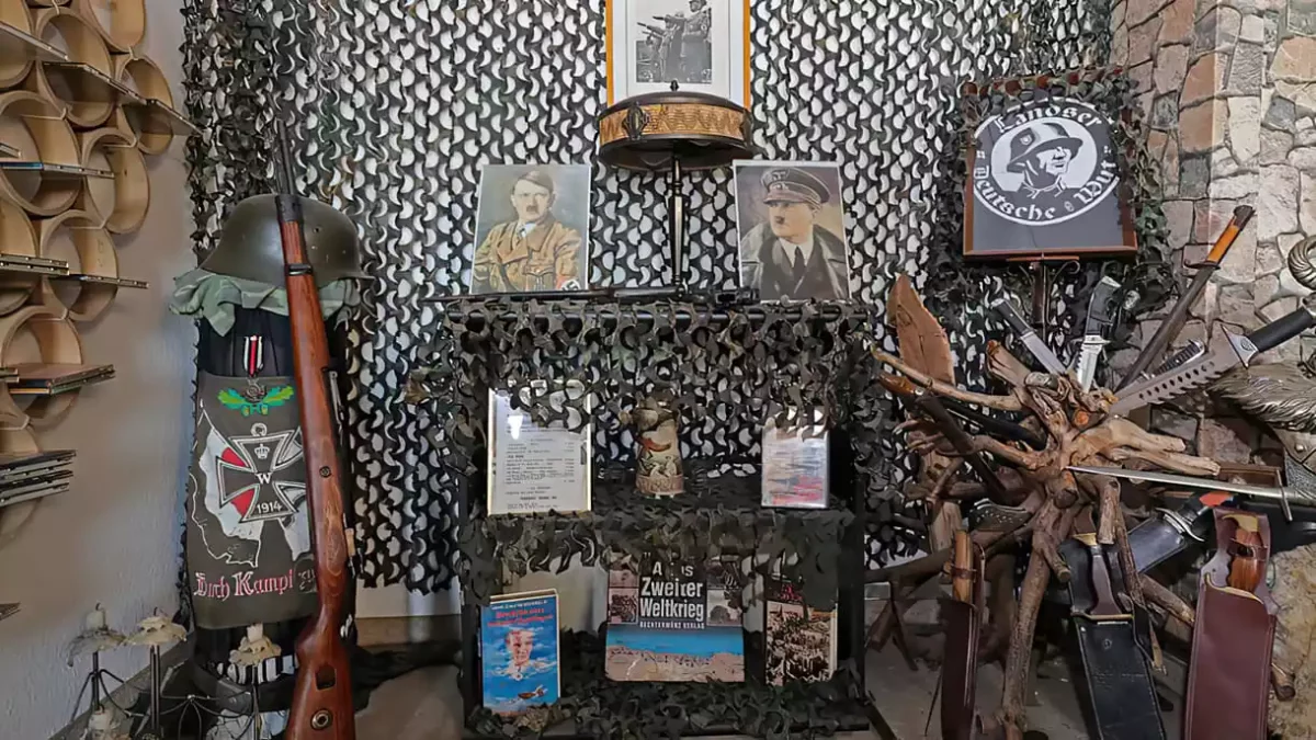 Policía alemana descubre "altar nazi" y armas en un apartamento
