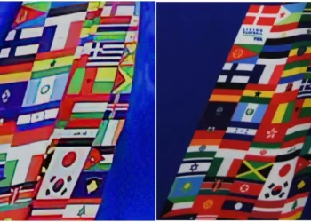 Futbolista saudí desfigura bandera israelí en uniforme de leyendas de la FIFA