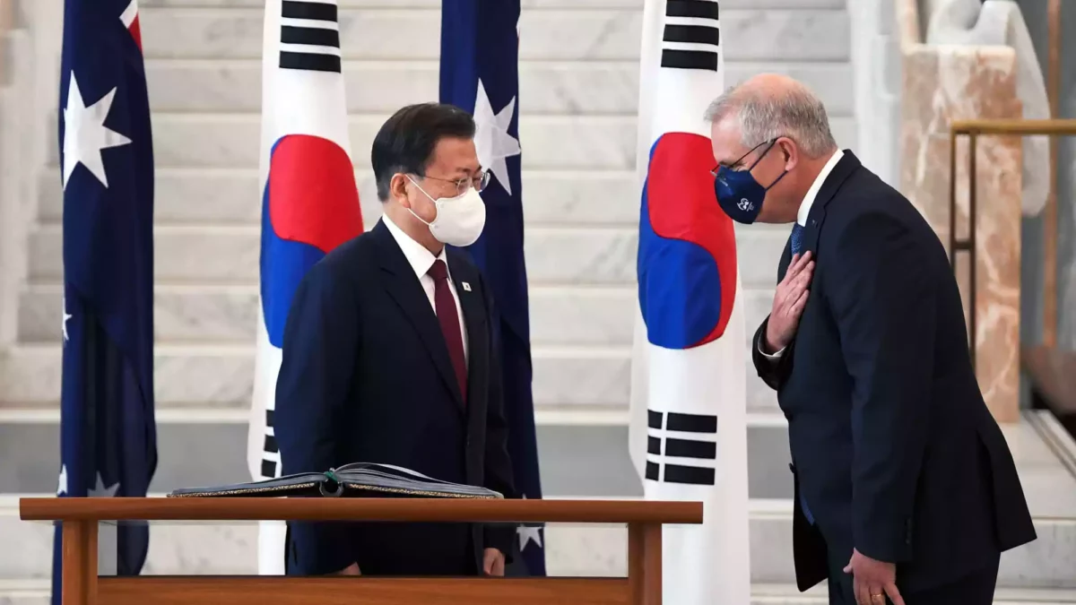Australia y Corea del Sur firman acuerdo de defensa