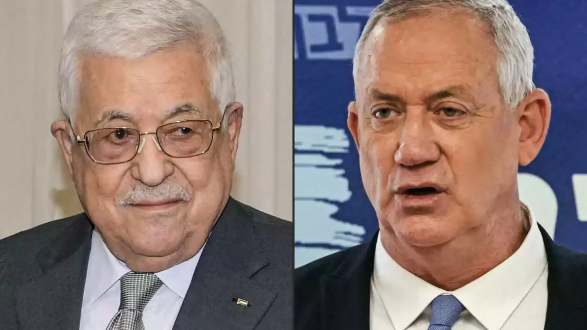 Gantz volverá a reunirse con Mahmoud Abbas en Ramallah