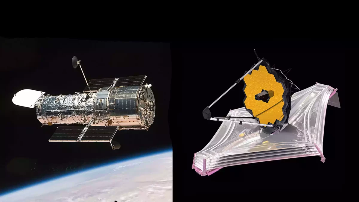 ¿Cómo se compara el veterano Hubble con el nuevo telescopio espacial Webb?
