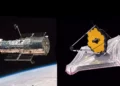 ¿Cómo se compara el veterano Hubble con el nuevo telescopio espacial Webb?