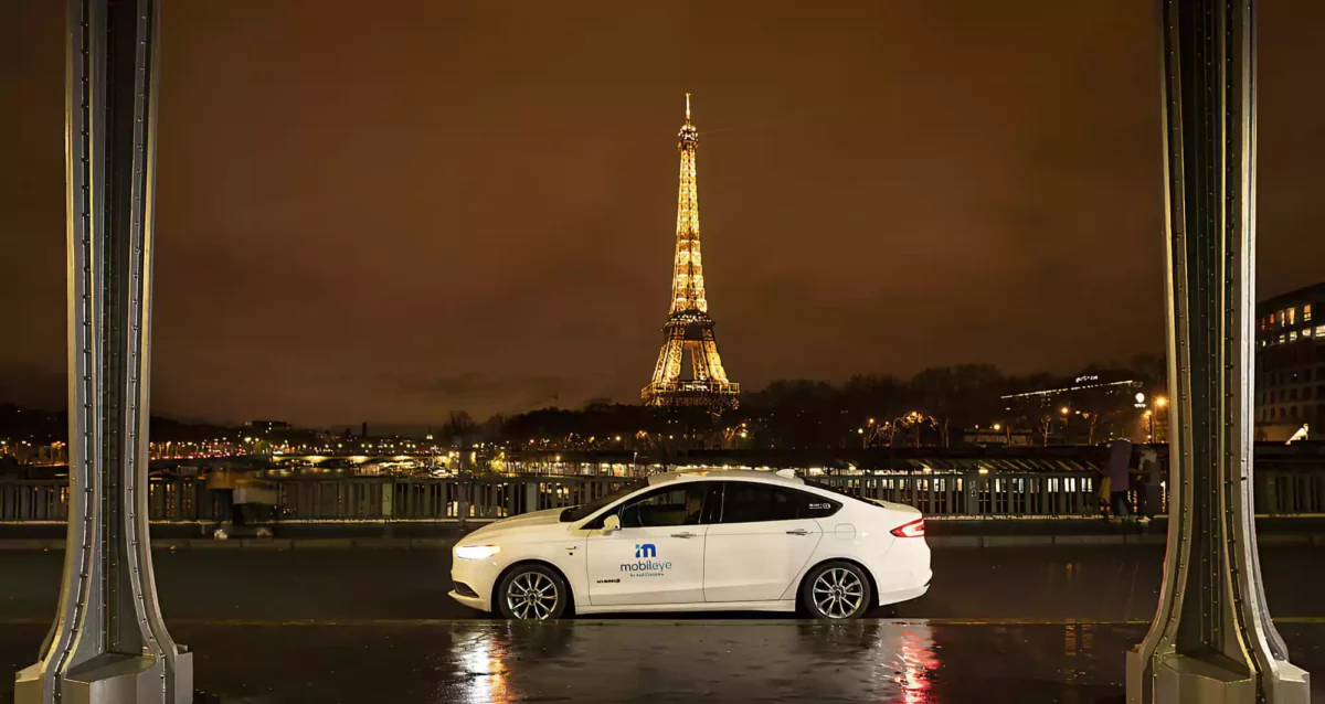 Mobileye lanza prueba de viajes en coche autónomo a la carta en París
