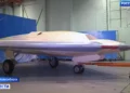 Rusia presenta un prototipo volador de su nuevo dron de combate furtivo