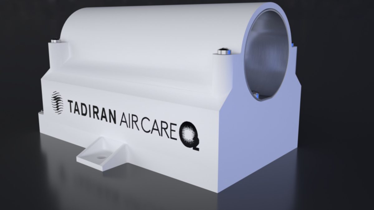 El purificador de aire Tadiran filtra el 99.99% del COVID