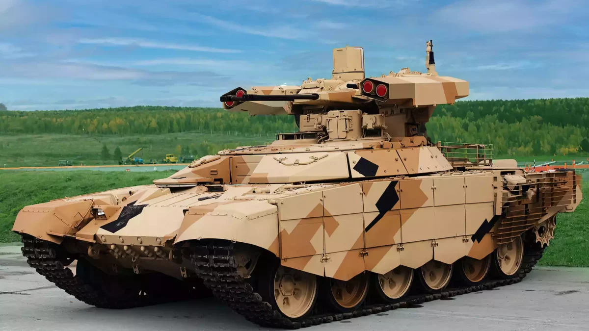 Rusia ha desplegado sus primeros tanques Terminator