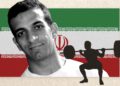 Un levantador de pesas iraní huye tras ser obligado a llevar una camiseta de Soleimani