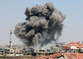 Aviones rusos bombardean la provincia siria de Idlib