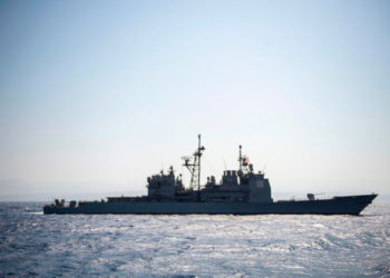 China expulsó a un buque de guerra de EE.UU. en el Mar de China Meridional