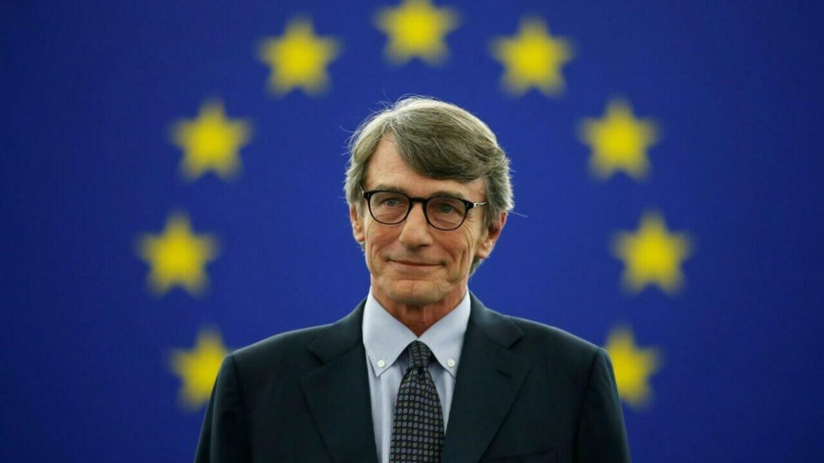 Fallece el presidente del Parlamento Europeo, David Sassoli, a los 65 años