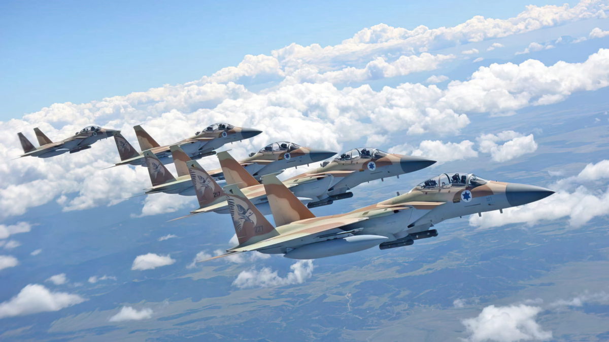 El F-15 israelí tiene un nuevo ingenio bajo la manga