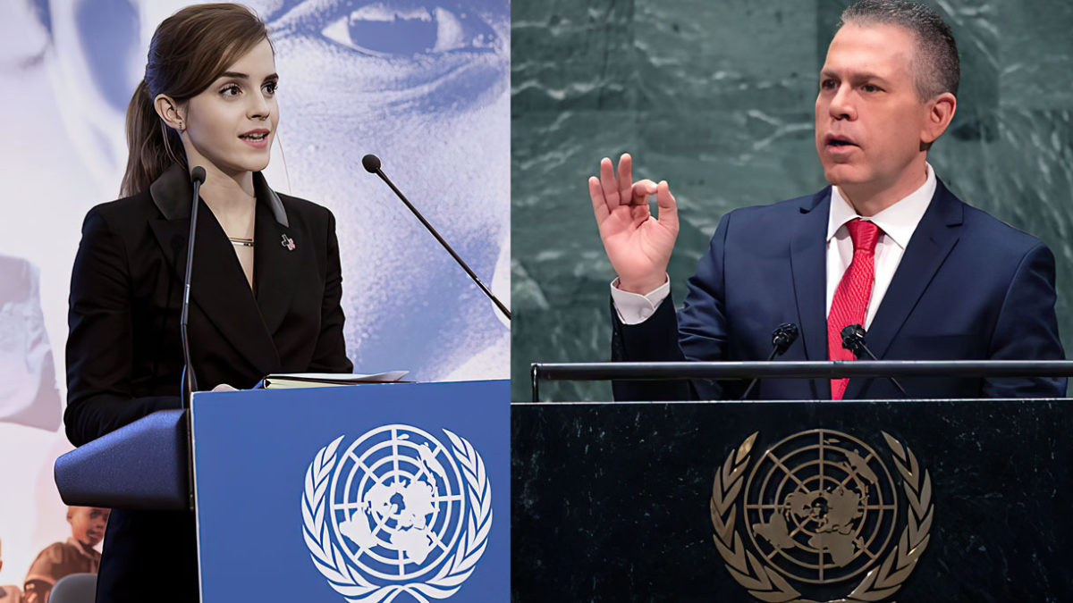 Enviado de Israel en la ONU respondió al mensaje de Emma Watson