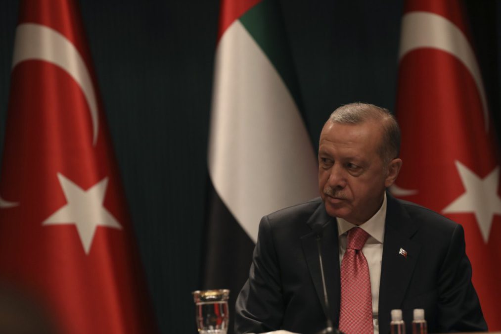 Erdogan llama al presidente de Israel para darle el pésame por la muerte de su madre