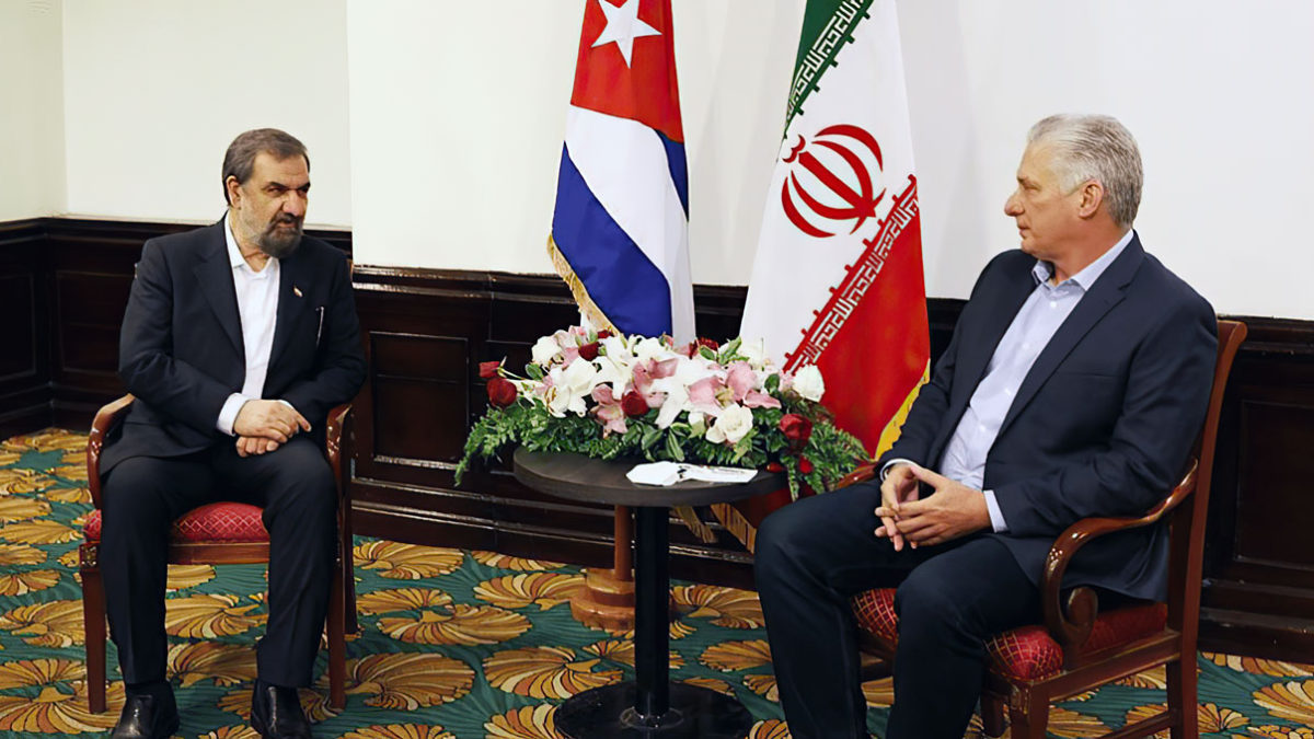 Irán quiere colaborar con Cuba contra las sanciones
