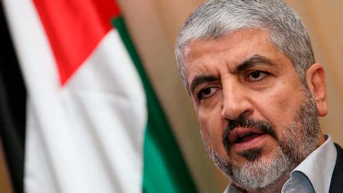 El líder de Hamás Jaled Mashaal da positivo a COVID
