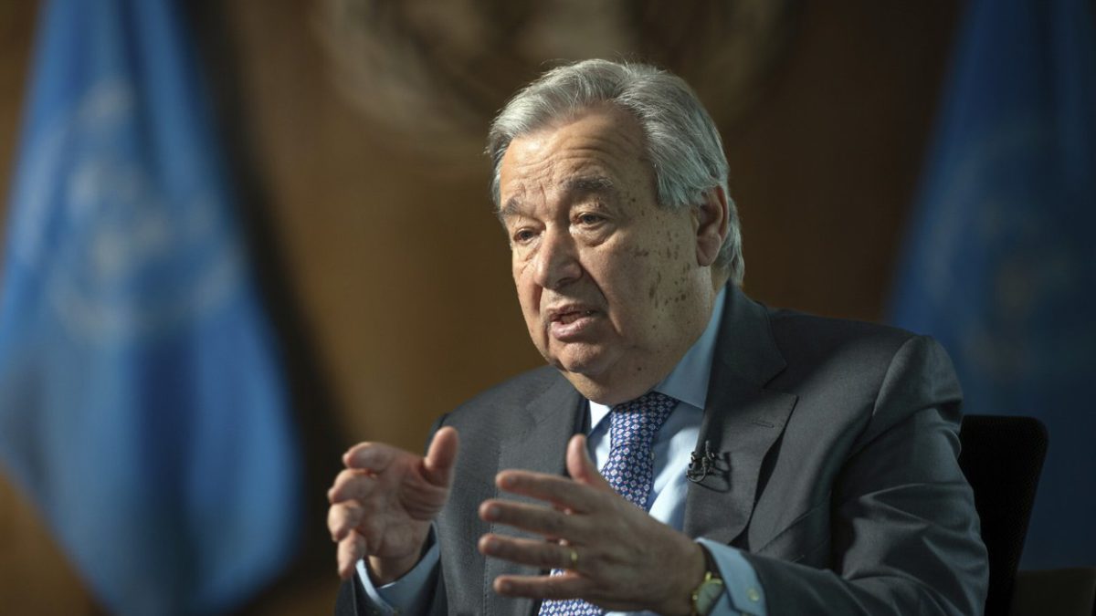 El jefe de la ONU dice que el mundo se enfrenta a un “momento de peligro” por la crisis entre Ucrania y Rusia