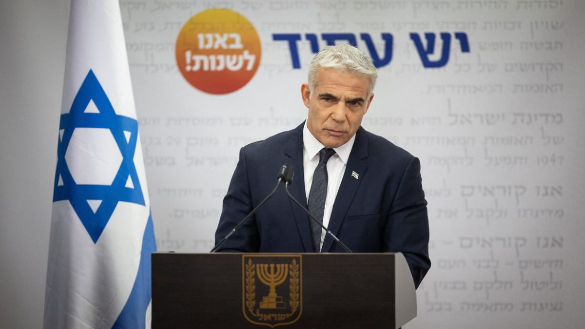 Lapid sobre el Acuerdo Nuclear: 'Nos aseguraremos de que esto no sea el final'