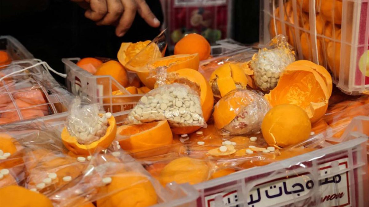 El Líbano incauta un cargamento de drogas ocultas en naranjas falsas