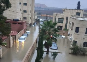 Fuertes lluvias que azotaron Israel durante el fin de semana