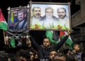 Grupo terrorista organiza una masiva concentración pro Irán en Gaza