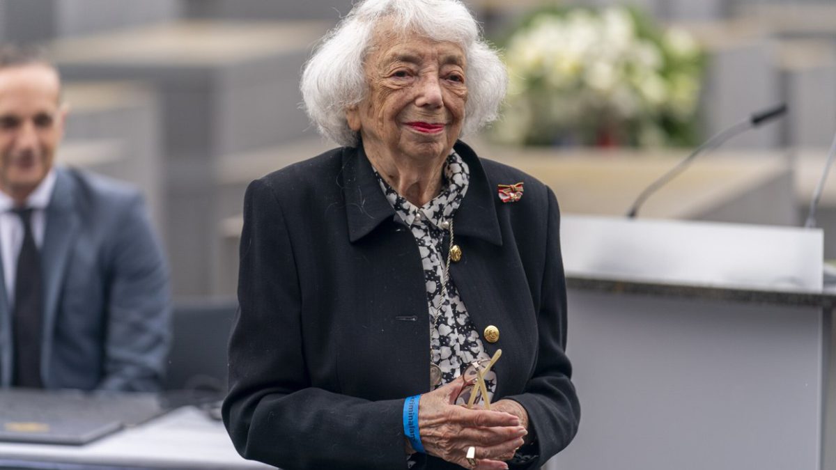 Sobreviviente del Holocausto centenaria dará un discurso ante el Parlamento Europeo