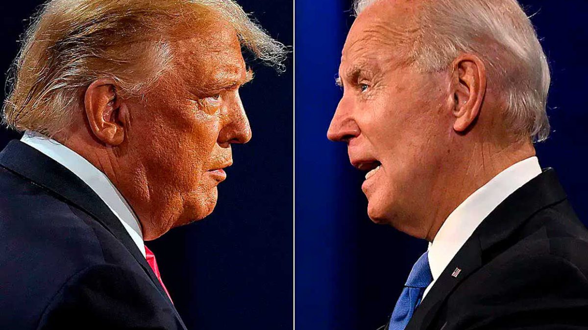 Los votantes prefieren a Trump sobre Biden en una hipotética revancha en 2024