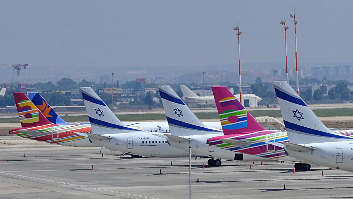 El Tesoro revela una ayuda de $85 millones para las aerolíneas israelíes